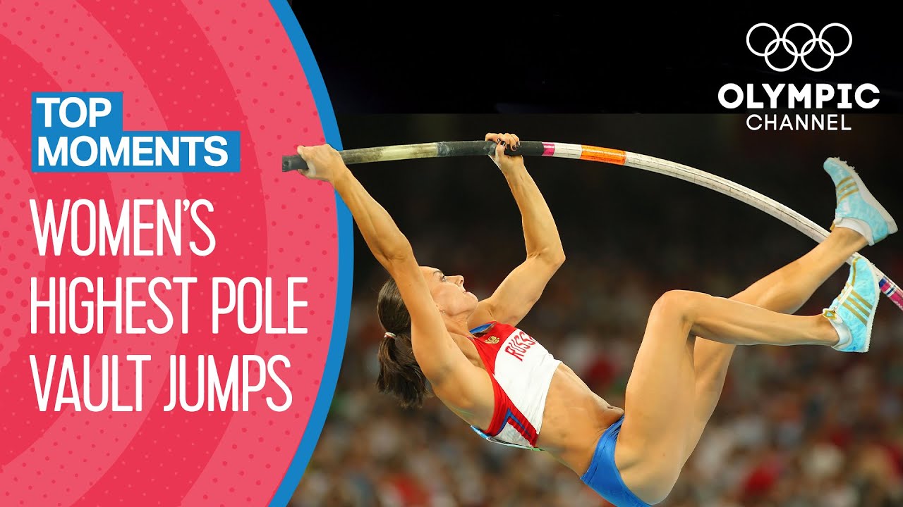 Top 10 Record-Breaking Women's Pole Vault Moments at the Olympics 🏅