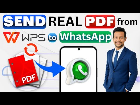 📲 How to Send PDF from WPS Office to WhatsApp in One Tap | WPS File Share Guide 2025