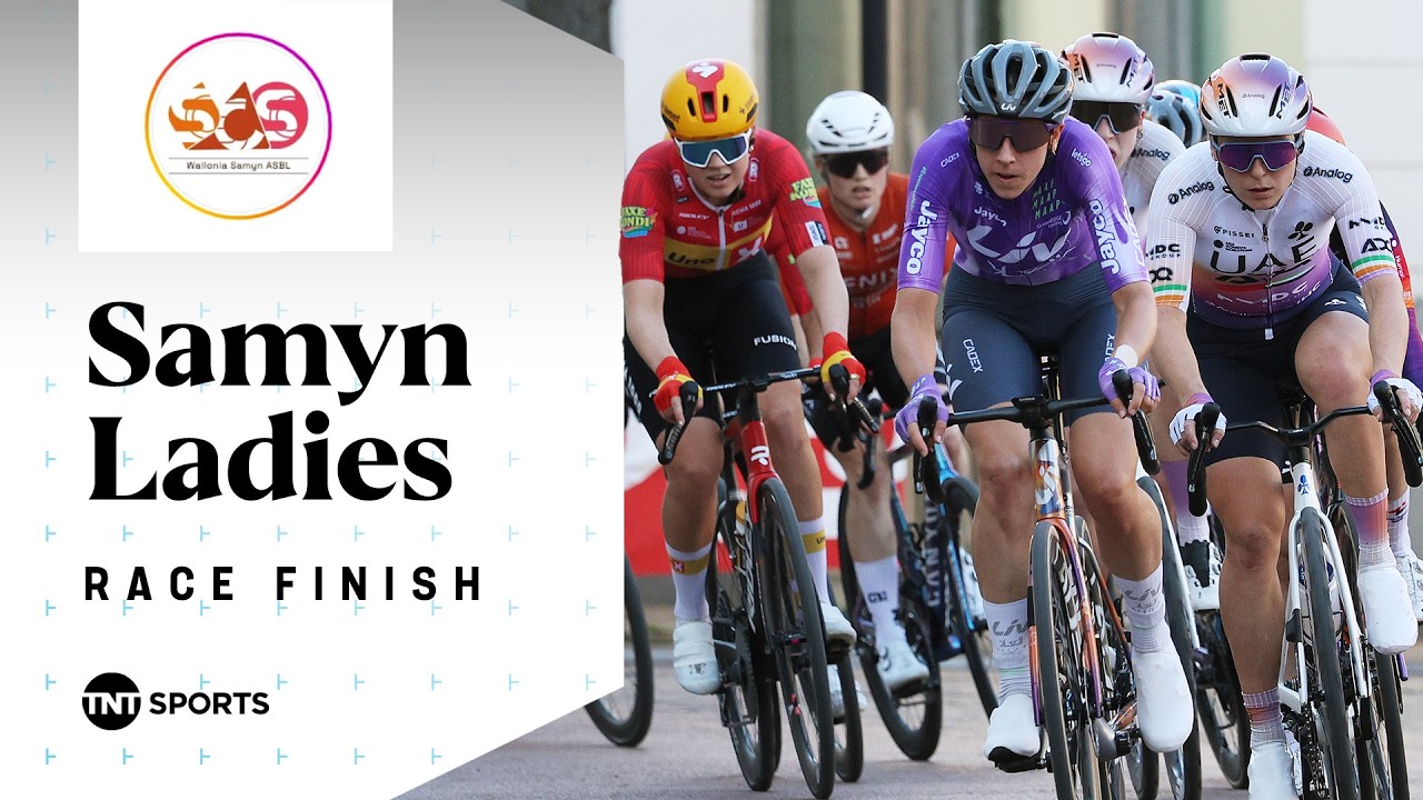 HUGE WIN! 🔥 | Samyn Ladies 2026 Final KM's | TNT Sports Cycling