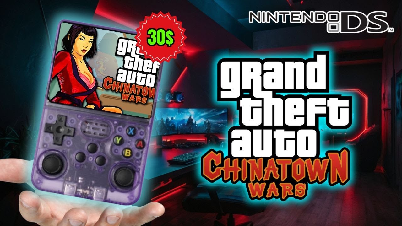 GTA: Chinatown Wars on $30 R36S Console | 2025 Gameplay
