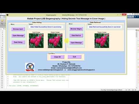 Image Steganography Implementation Using MATLAB