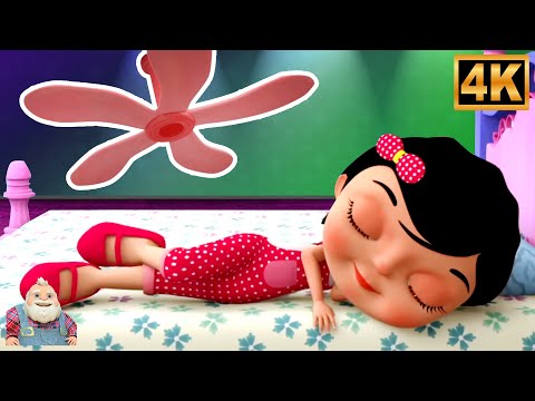 Upar Pankha Chalta Hai, ऊपर पंखा चलता है, चिड़िया रानी, Learn Hindi Rhymes for Babies