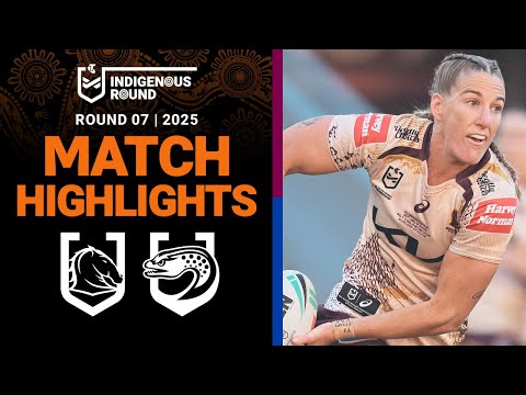 2025 NRLW Match Highlights | Broncos v Eels | Round 7