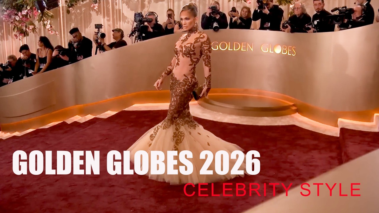 GOLDEN GLOBES 2026 Red Carpet Style - 4K