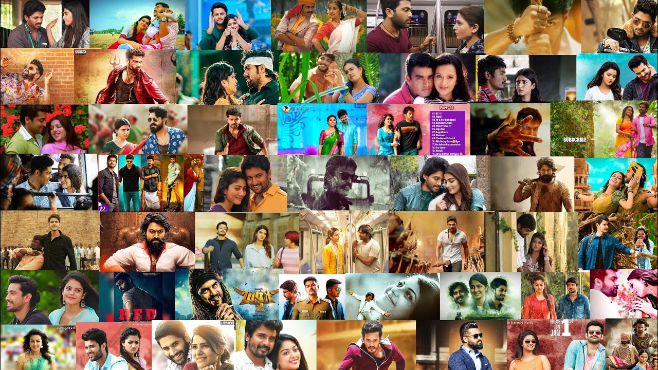 Top 50 South Indian Love BGM Collection 🎶