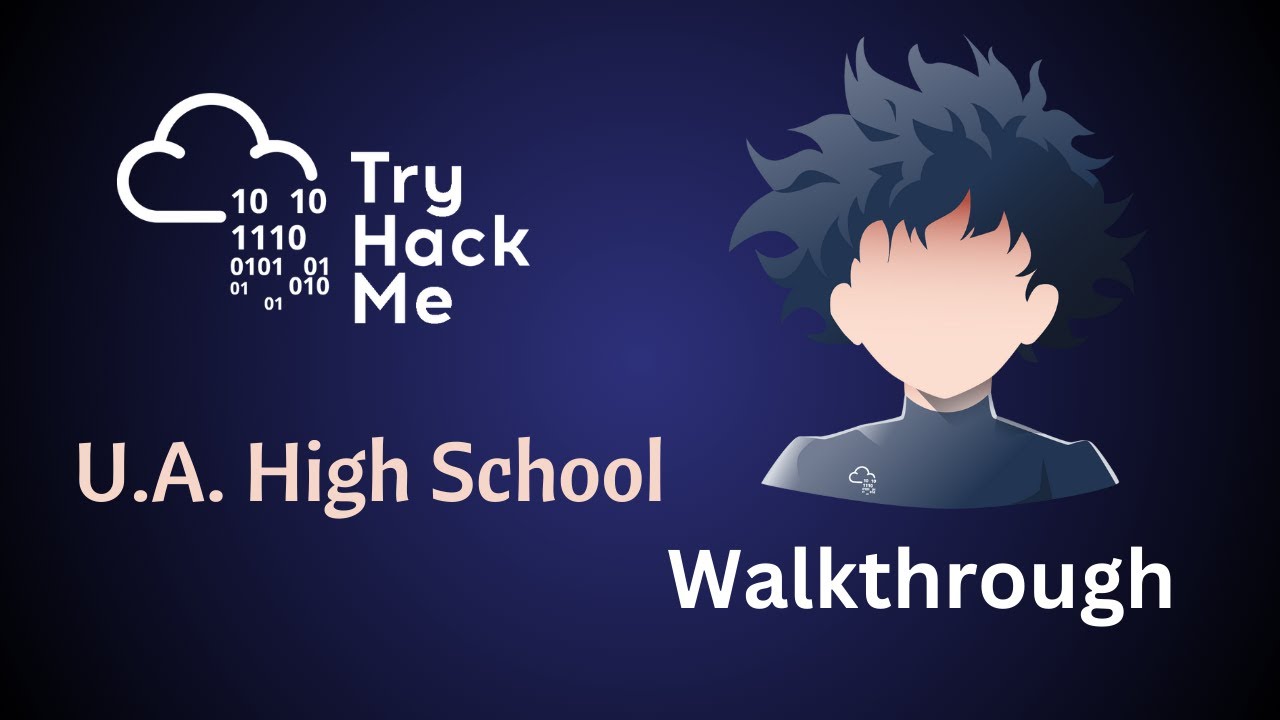TryHackMe UA High School Room Walkthrough π