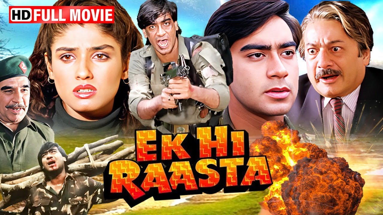 Ek Hi Raasta (1993) HD Full Movie | Ajay Devgn