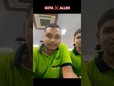 Allen ❌ Kota Rajasthan | Allen Coaching Teacher | Kota Student Life | #iitjee #kotamess#kotacoaching