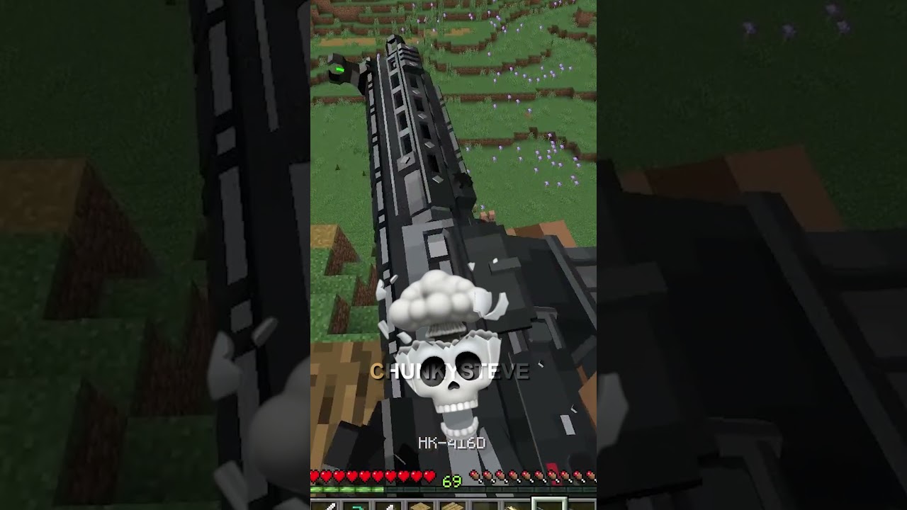 Minecraft Horror Mod vs Gun Mod 🧟‍♂️