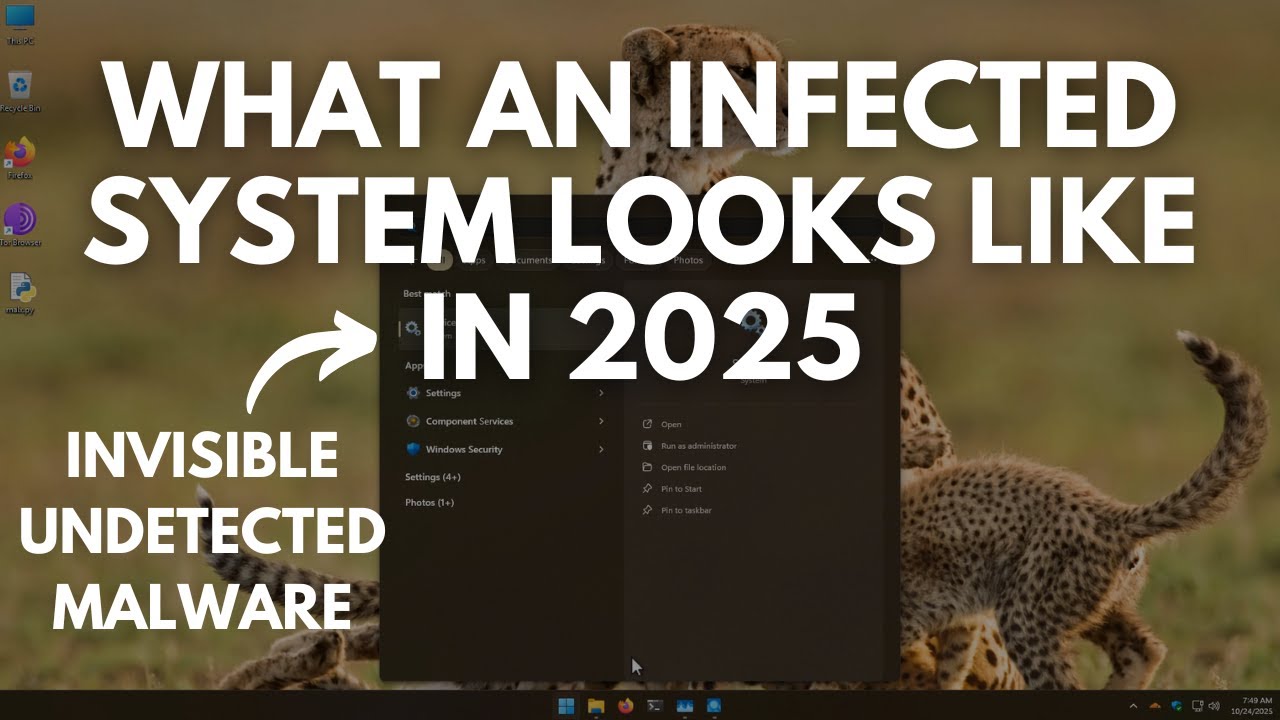 Malware of the Future: Characteristics of Infected Systems in 2025