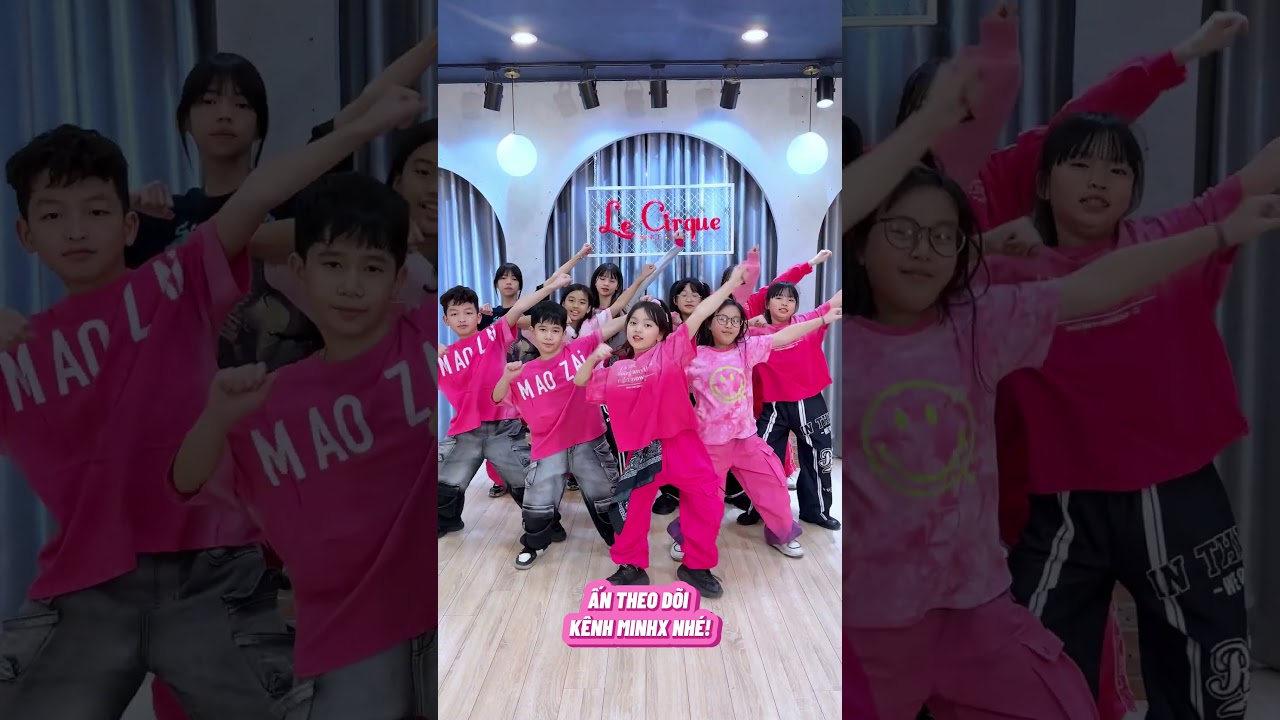 Team nào cuốn hơn ? Kid or Teenage ? #Minhx #dạy #nhảy #LeCirque #KiddyCrew