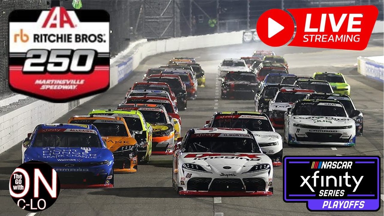 Live Coverage: IAA Ritchie Bros 250 at Martinsville โ NASCAR Xfinity Series ๐