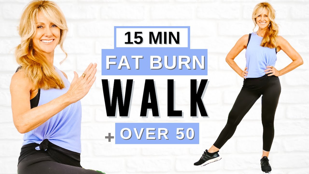 15-Minute Indoor Walking Workout for Fat Burning – Suitable for Women Over 50