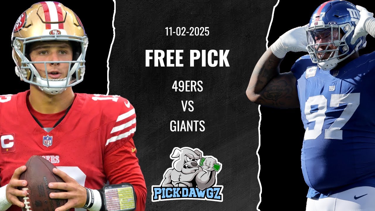 NFL Week 9: 49ers vs Giants - Expert Picks & Predictions for 11/2/25 🏈