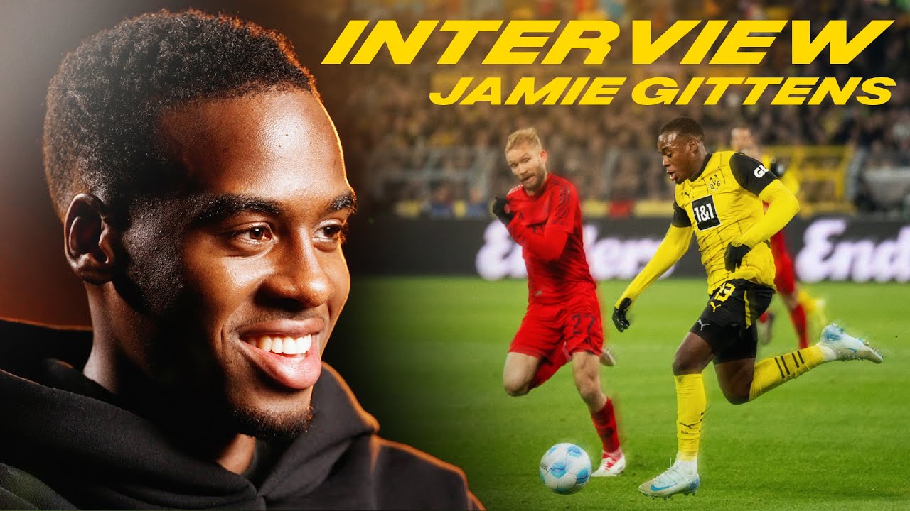 Jamie Gittens Reflects on Bayern Goal & BVB's Next Match ⚽