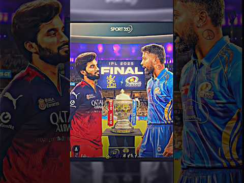 Rcb vs Mi Final..💀🔥 #cricket
