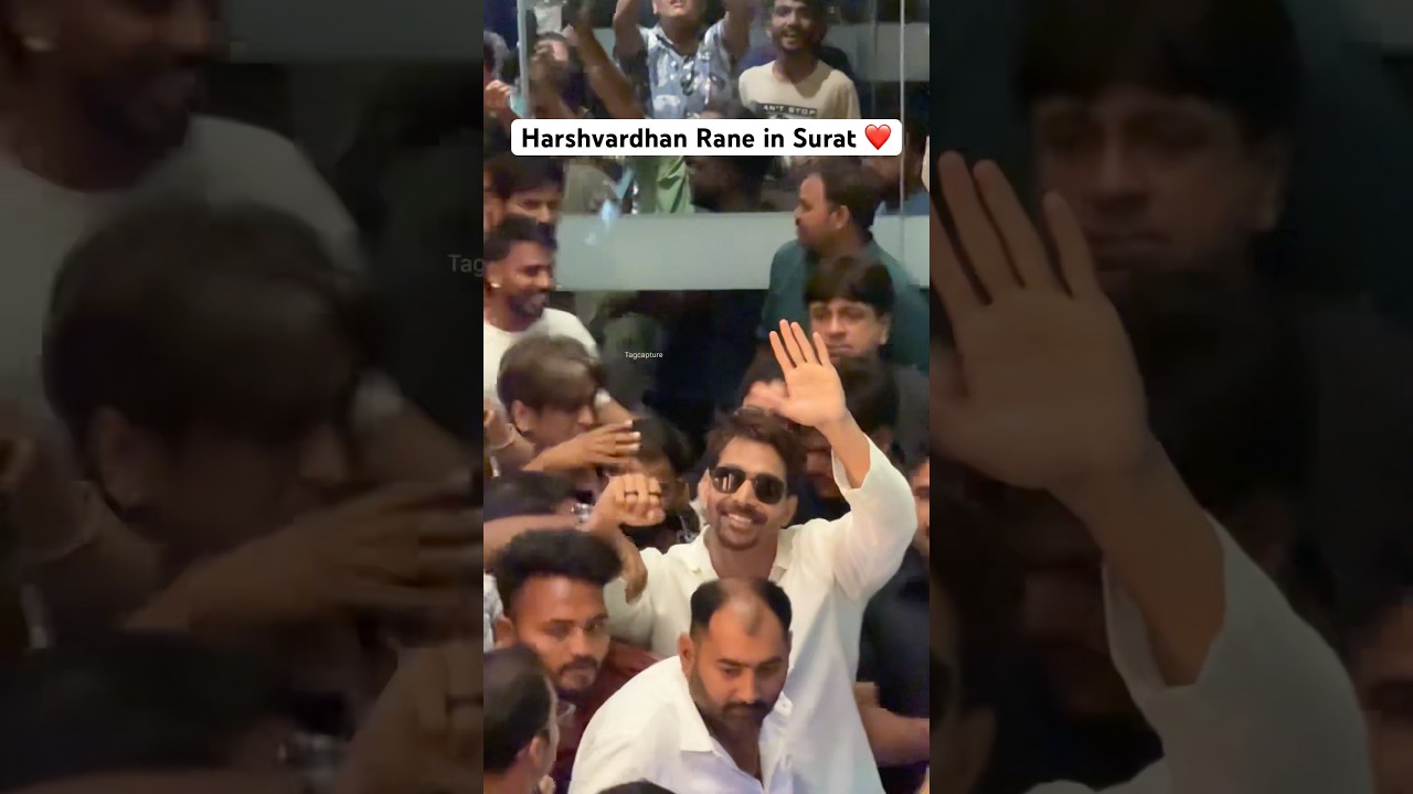 Harshvardhan Rane Spotted in Surat! ❤️
