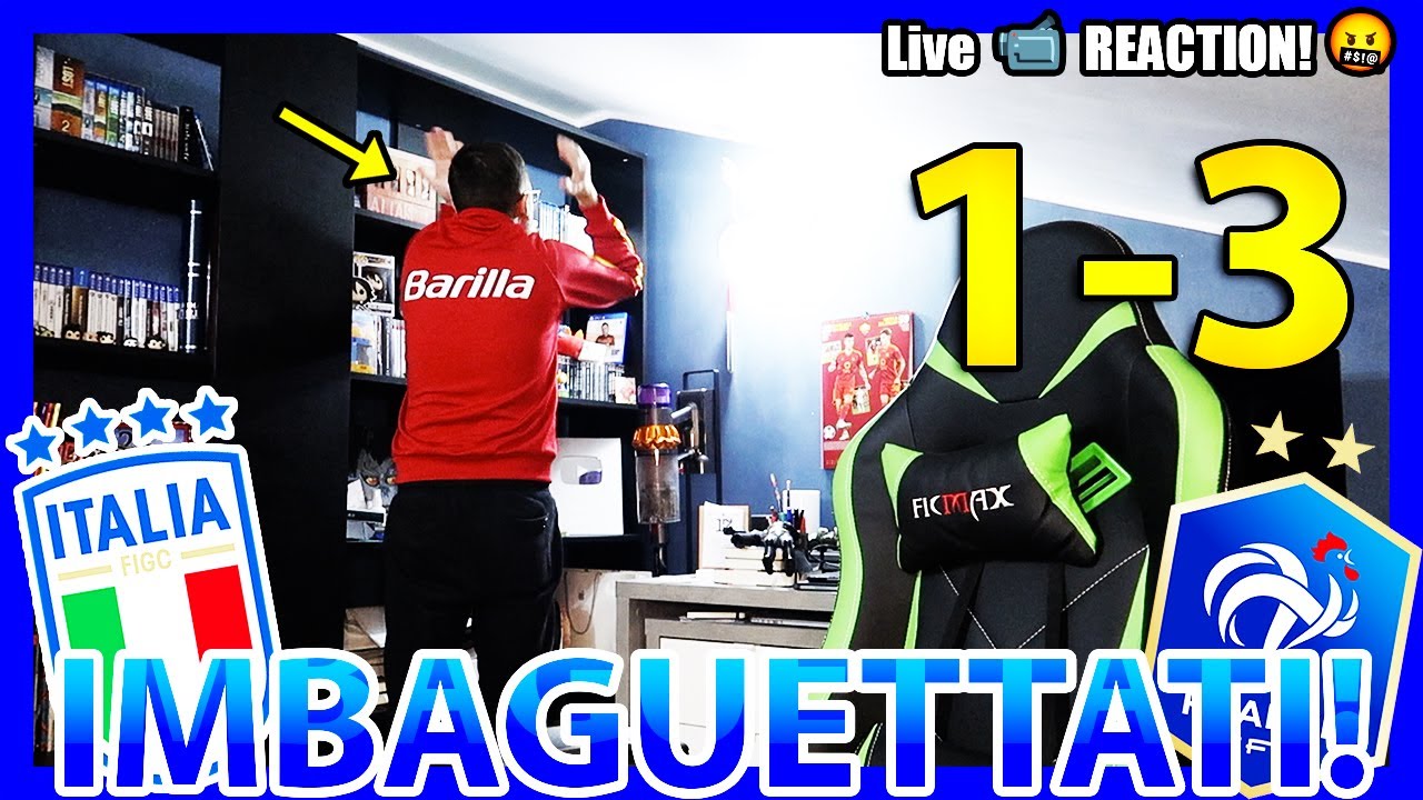 Italia-Francia 1-3: Reazione di un Tifoso ๐ฎ๐น๐ซ๐ท