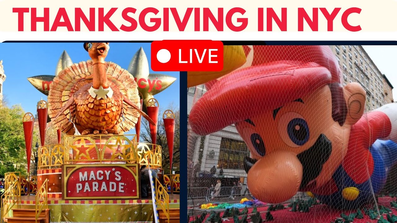 Macy's Thanksgiving Parade 2025 LIVE in NYC 🎉