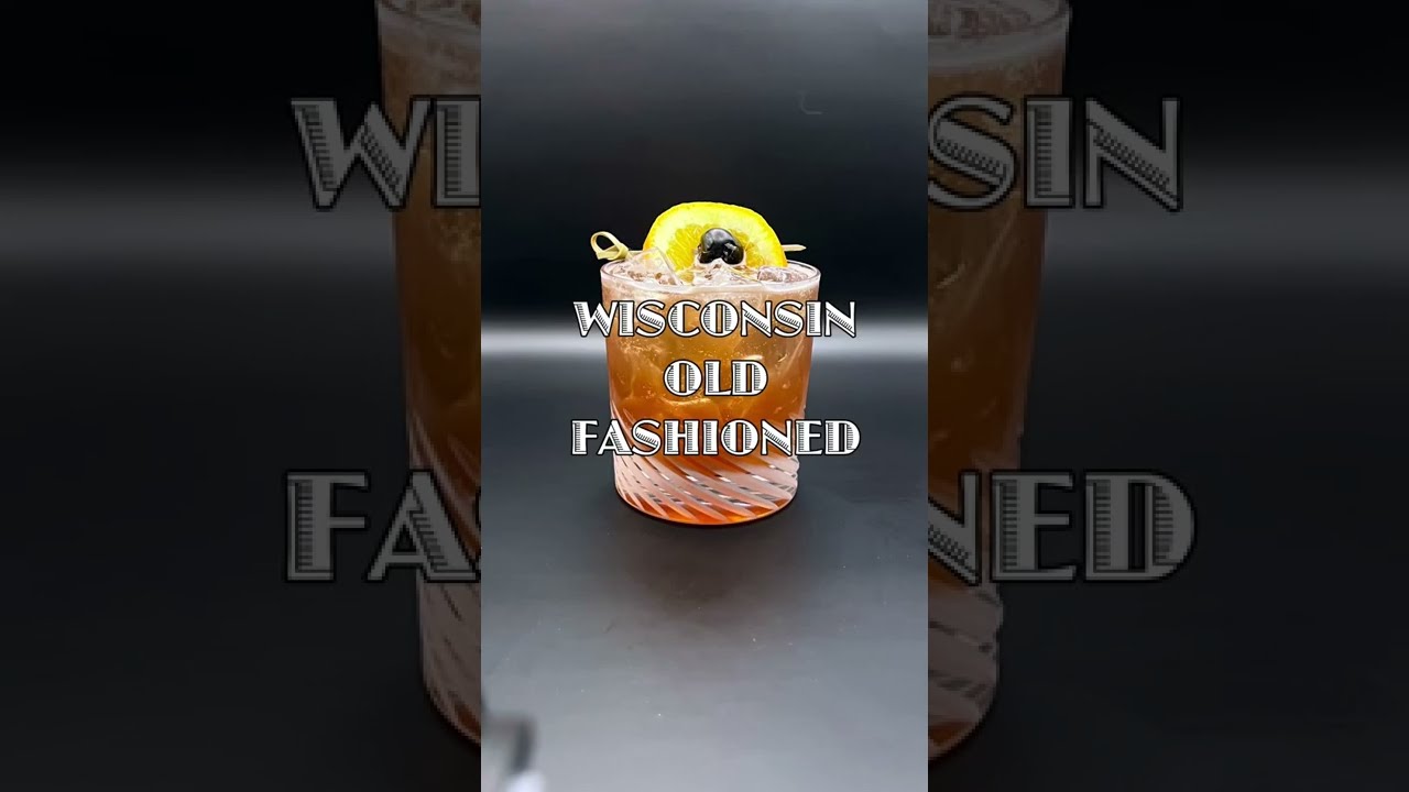 How to Make the Perfect Wisconsin Old Fashioned 🥃