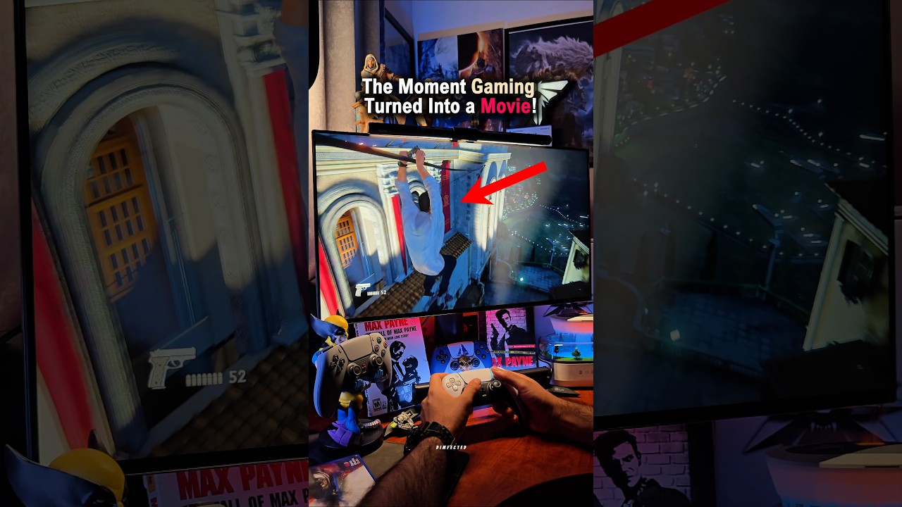 Gaming Becomes a Movie Scene 🎮