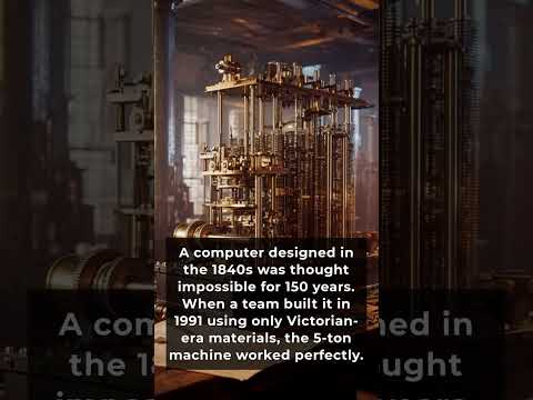 Babbage’s Genius Machine: Built 150 Years After He Designed It