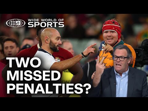Did the Lions get away with a SECOND penalty in the lead-up to the matchwinner?
