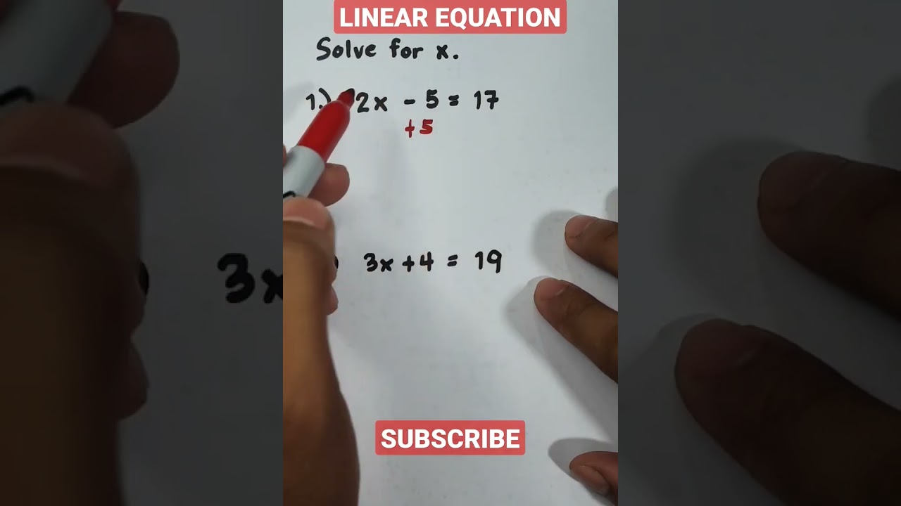Mastering Linear Equations in One Variable: Easy Math Tricks 📚