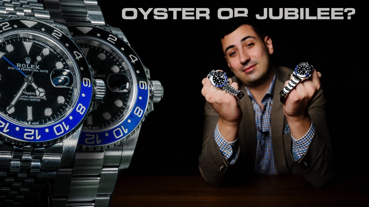SHOULD YOU BUY THE ROLEX GMT MASTER II WITH OYSTER BRACELET OR JUBILEE | ROLEX 116710 vs. 126710
