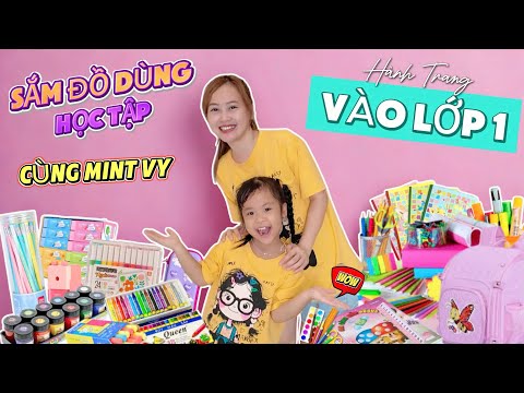 Mẹ Hà Hí Cùng Mint Vy Sắm Đồ Dùng Học Tập – Chuẩn Bị Hành Trang Vào Lớp 1 | Back To School 2025