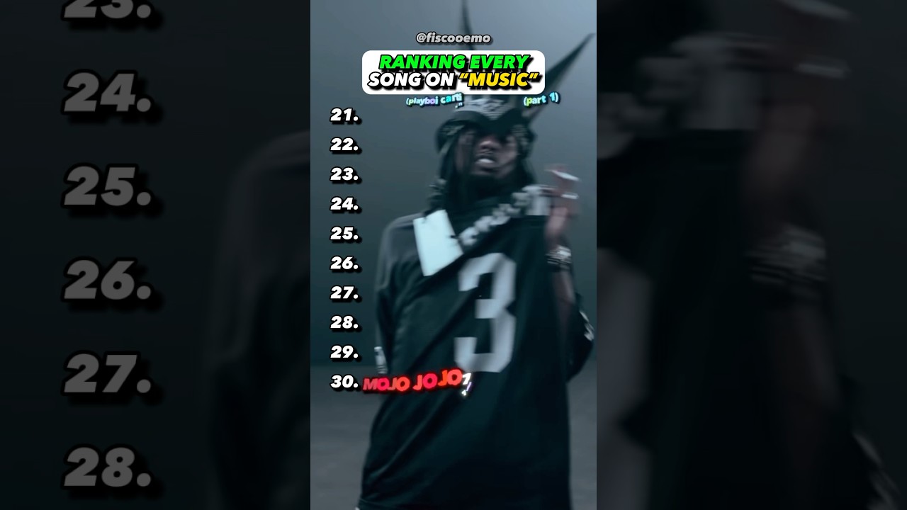 Playboi Carti's New Album Ranked 🎶