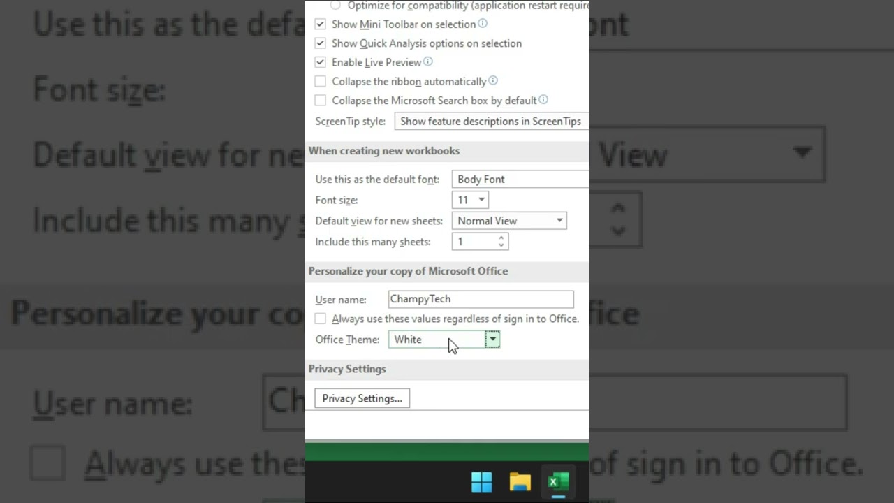 How to Enable Dark Theme in Microsoft Excel [Tutorial]