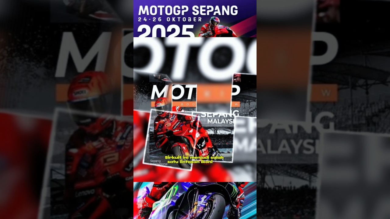 Jadwal Race MotoGP Malaysia 2025 #beritamotogp #motogp