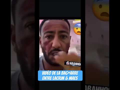 Lacrim réagit après sa bag*arre contre Maes #lacrim #maes #music