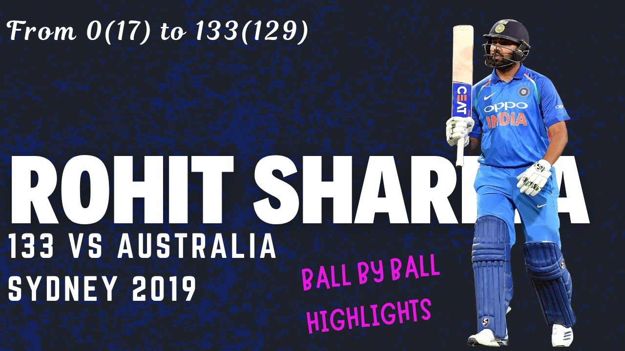 Rohit Sharma's 133 vs Australia | Sydney 2019