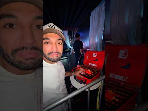 Confusão no SHOW 💨😡 #show #dj #pirotecnia #pegadinha