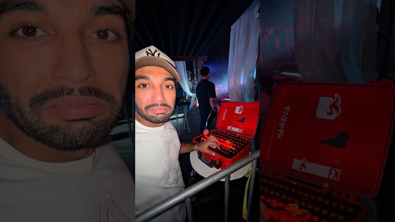 Confusão no Show com Pirotecnia e Pegadinha 💨