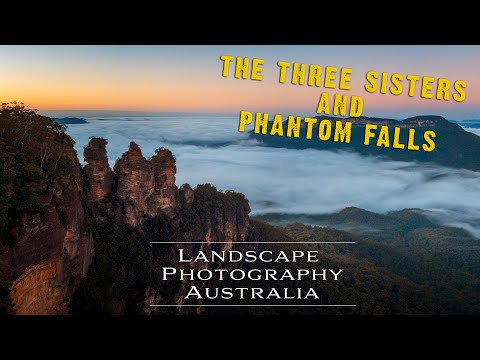 The Three Sisters and Phantom Falls - Australian Landscape Photography