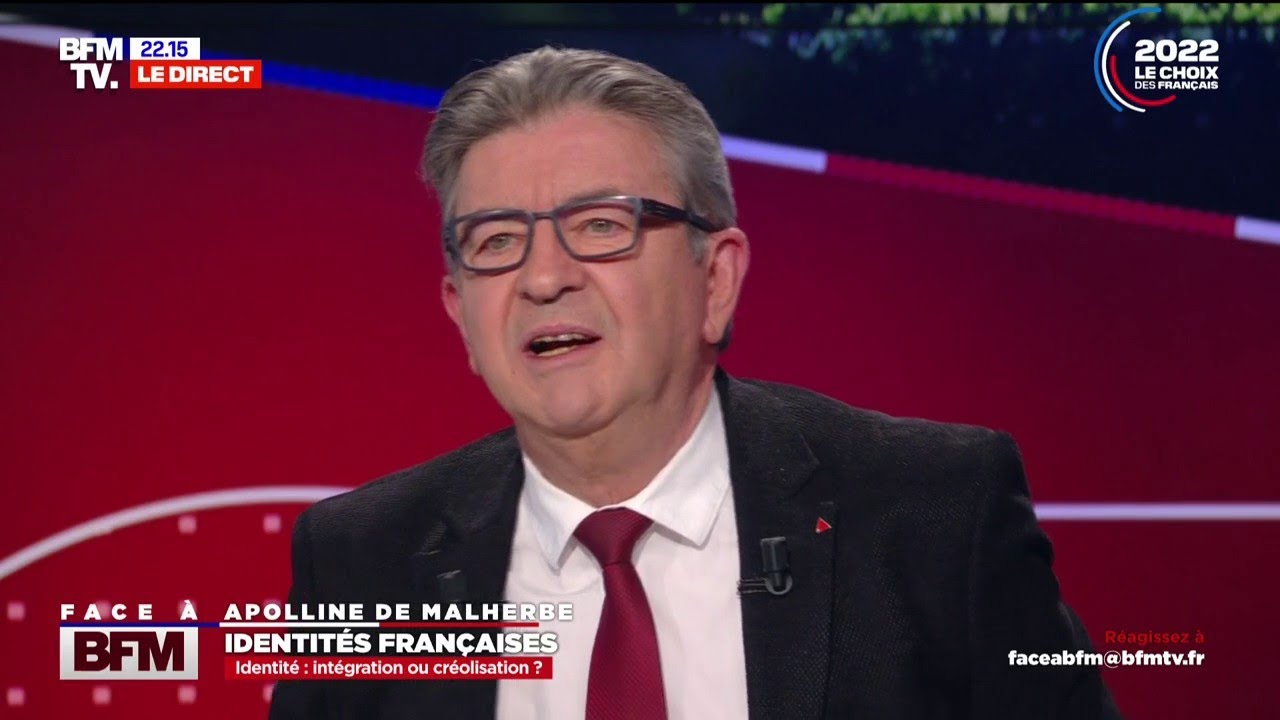 Jean-Luc Mélenchon accuse Éric Zemmour de comportement antisémite