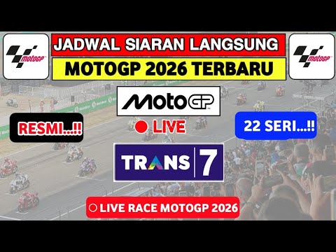 Jadwal MotoGP 2026 Terbaru & Live Trans7 🏁