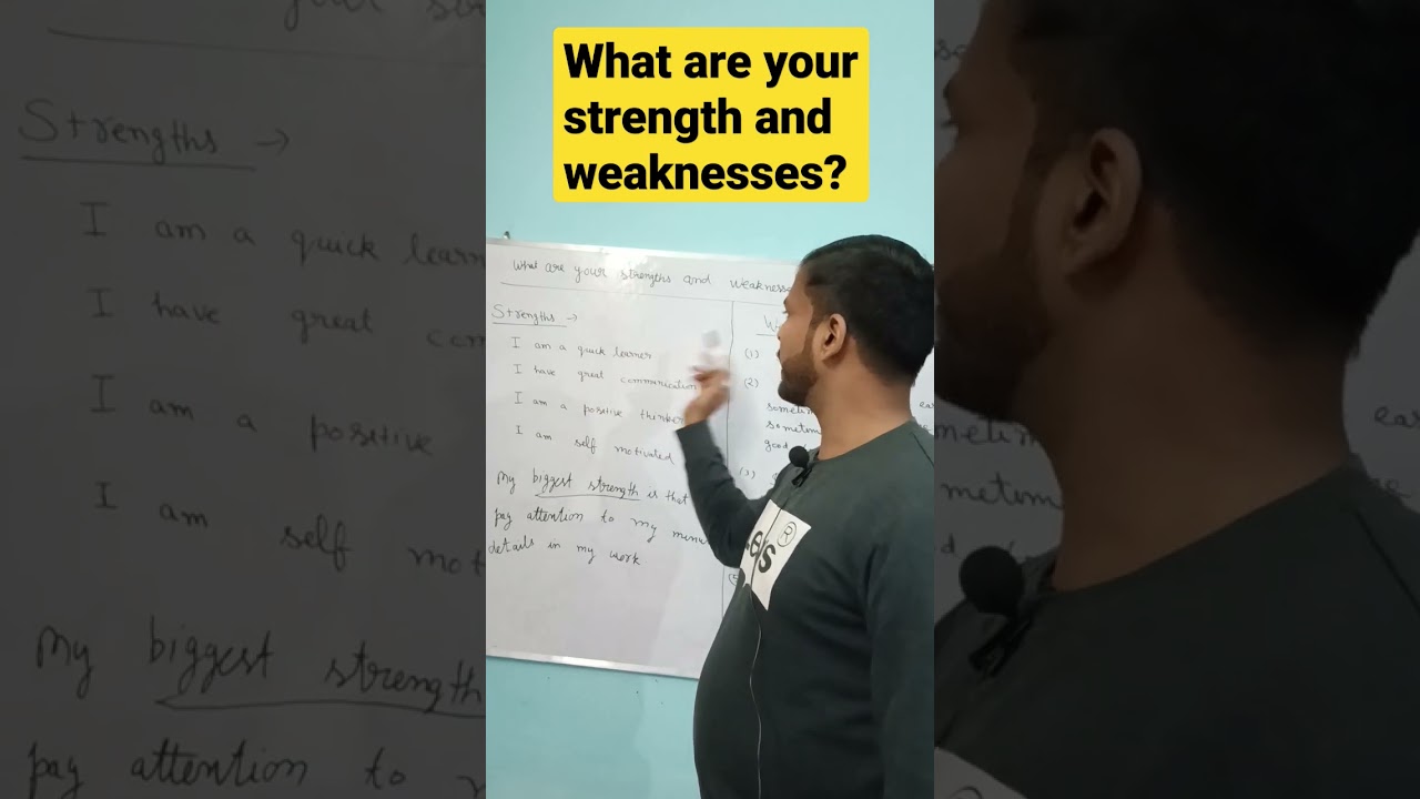 Preparing for Job Interviews: Strengths & Weaknesses 💼