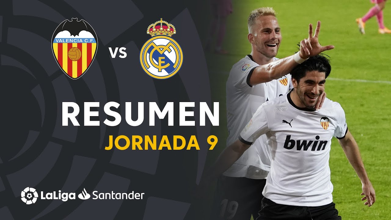 Valencia CF vence 4-1 a Real Madrid ⚽