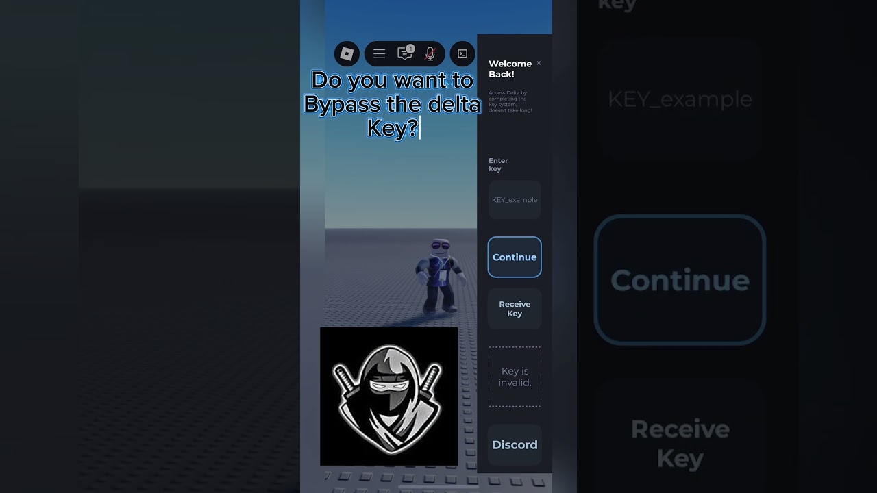 Bypass Delta Key in Roblox Executor 🔑