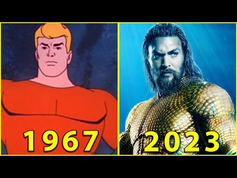 Evolution of Aquaman in Movies&Cartoons (1967-2023)