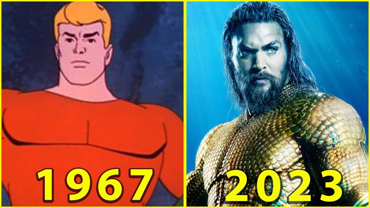 Aquaman's Evolution in Movies & Cartoons (1967-2023)