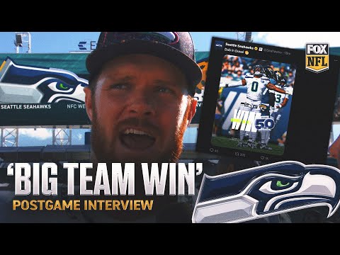 Sam Darnold on his connection with Seattle WRs & important comeback win after last week's loss