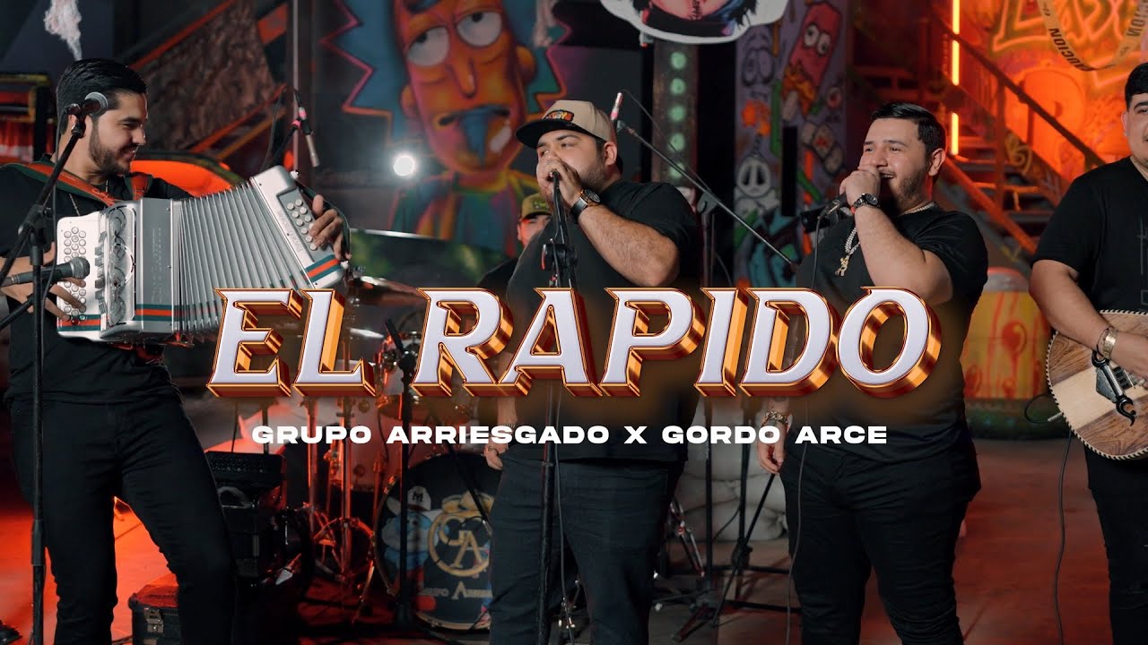 El Rápido - Gordo Arce ft Grupo Arriesgado (En Vivo) 🎶