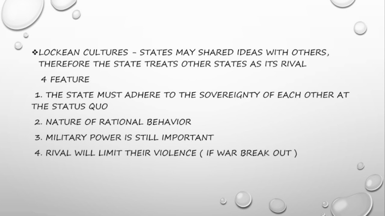 Constructivism in IR by Alexander Wendt