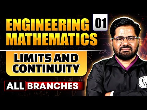 Engineering Mathematics 01 | Limit And Continuity | All Branches | GATE 2025 Series