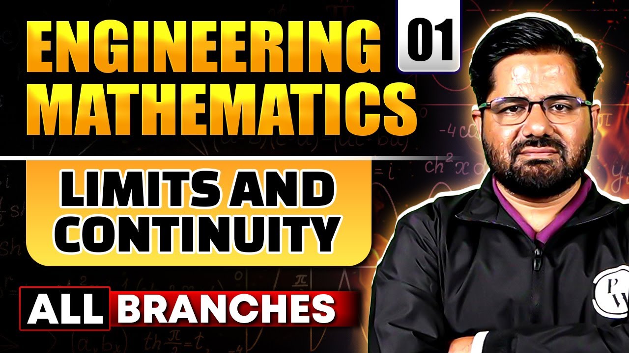 Engineering Mathematics 01 | Master Limits & Continuity for GATE 2025 📘